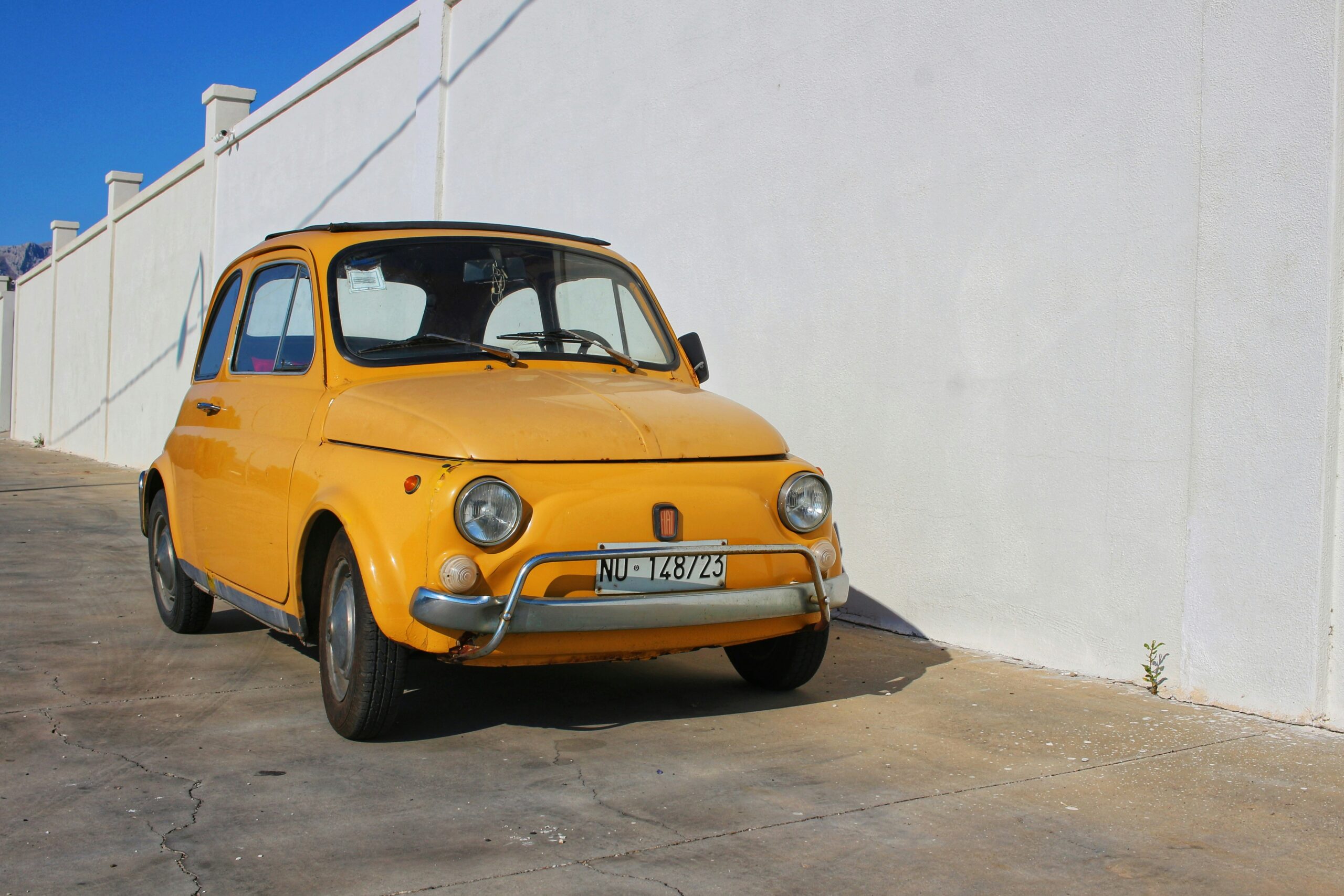 Fiat 500 イエロー