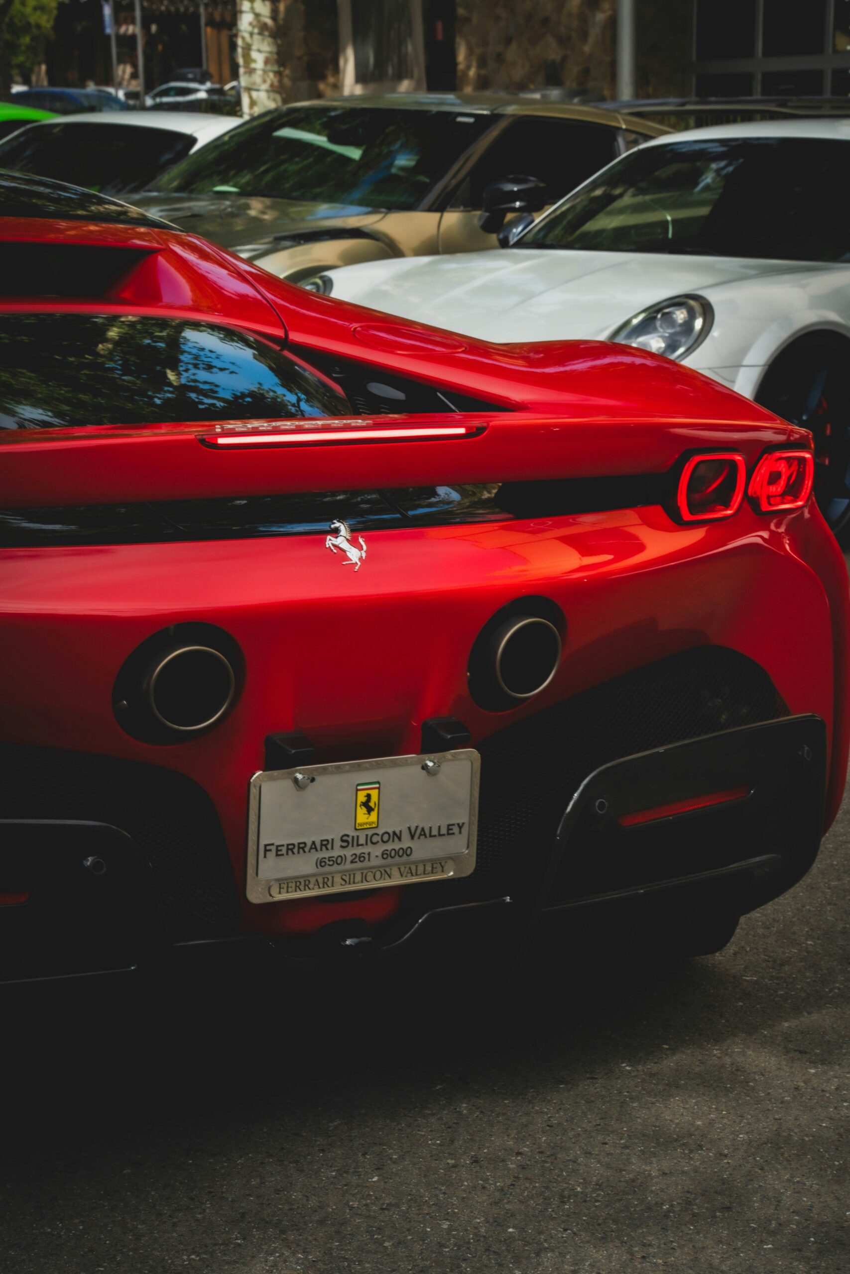 Ferrari リア