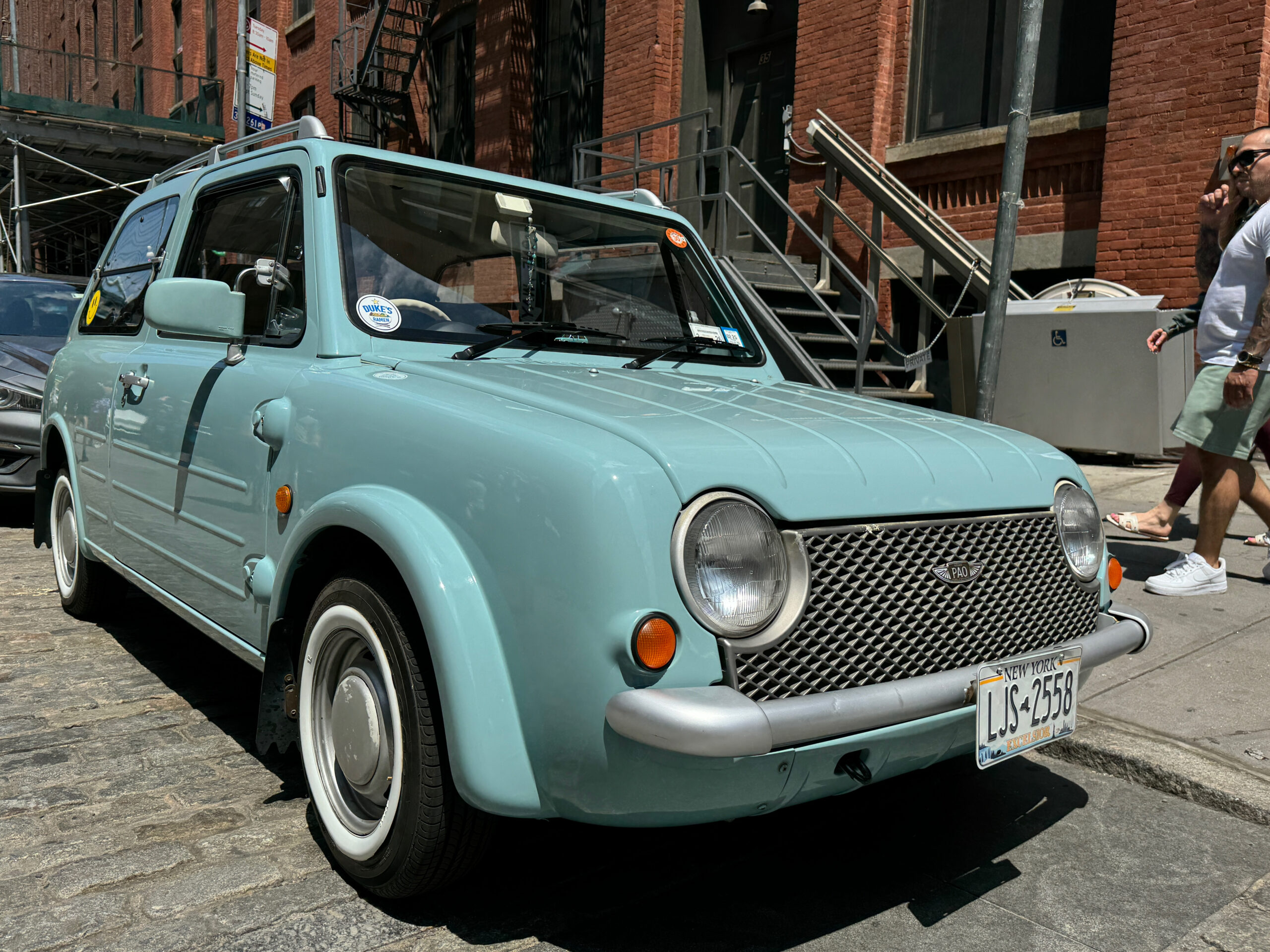 1989年式 日産パオ リアビュー